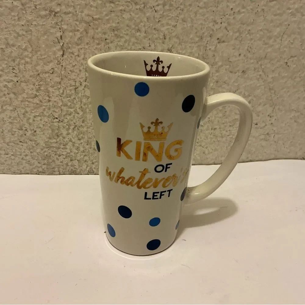 American Atelier Coffee mug “King of whatever’s left”16oz